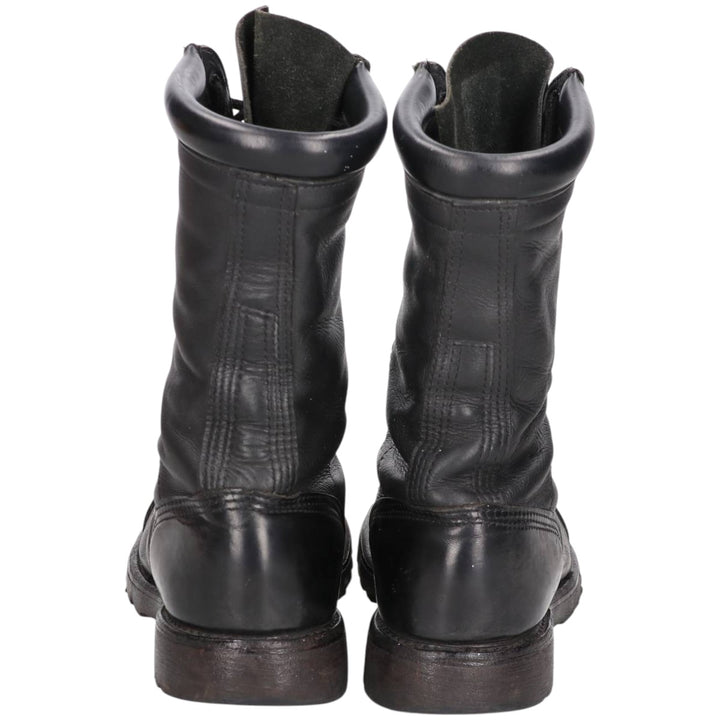 Corcoran Straight-Tip Military Boots, Made in the USA, Men's, Size 10, Vintage /saa014772 Men's 25.5cm unclear black type Vintage Second Hand