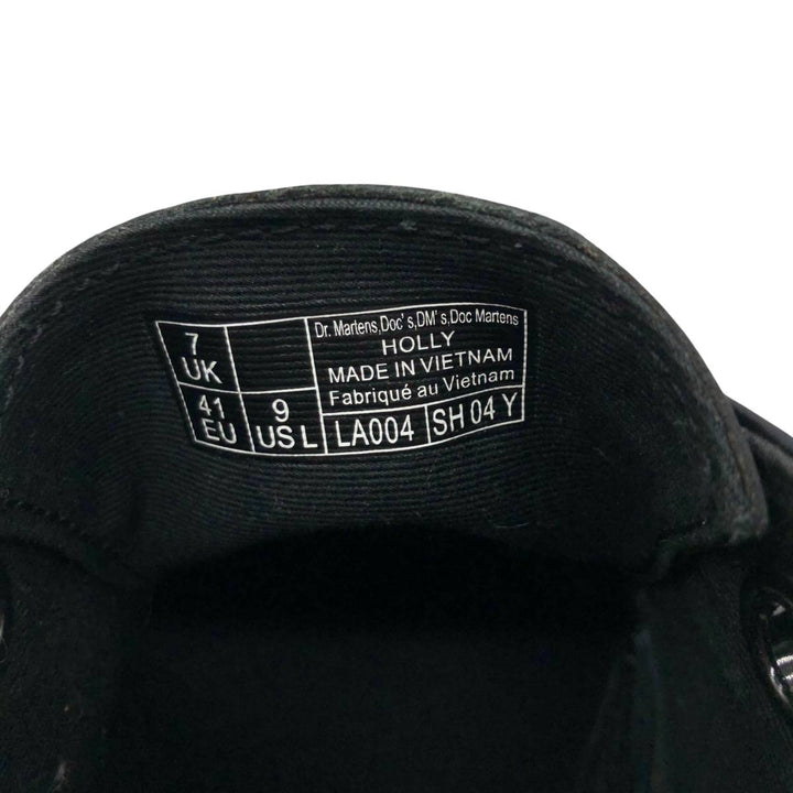 Dr. Martens HOLLY Shoes 7 Men's 26.0cm unclear black type Vintage Second Hand