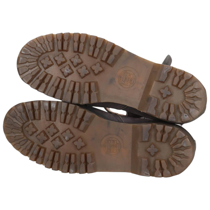 Dr. Martens Strap Shoes, Made in England, Size 9 Men's 28.0cm unclear brown type Vintage Second Hand