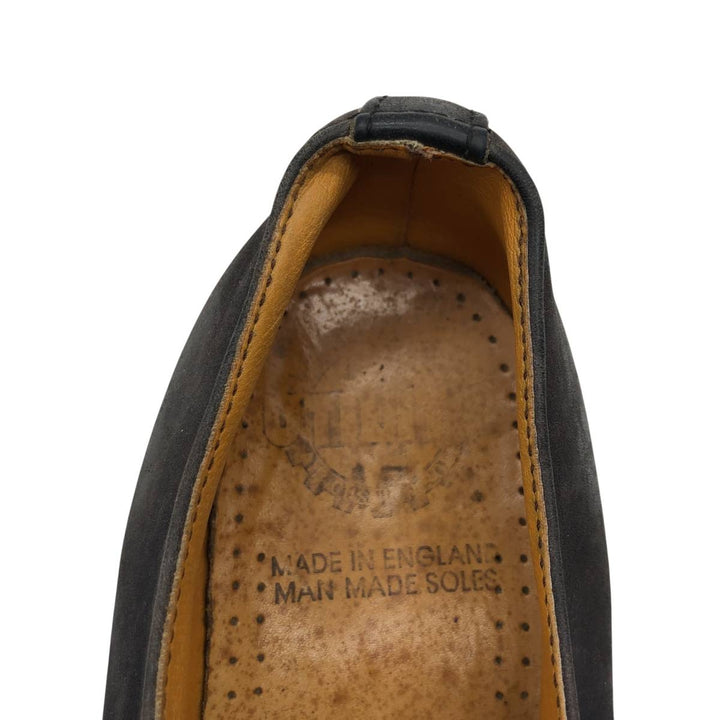 Dr. Martens Strap Shoes, Made in England, Size 9 Men's 28.0cm unclear brown type Vintage Second Hand