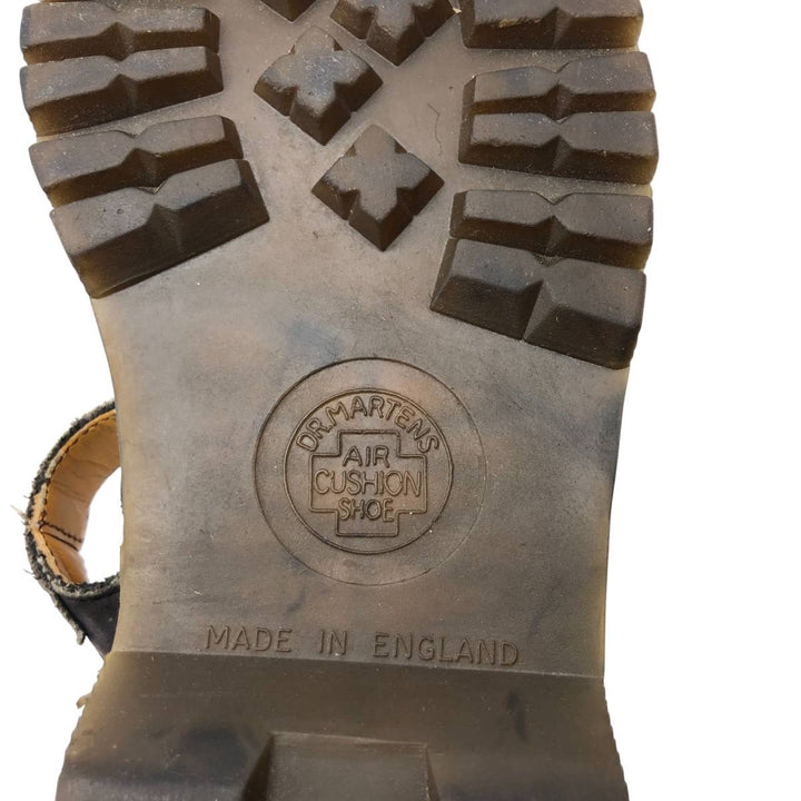 Dr. Martens Strap Shoes, Made in England, Size 9 Men's 28.0cm unclear brown type Vintage Second Hand