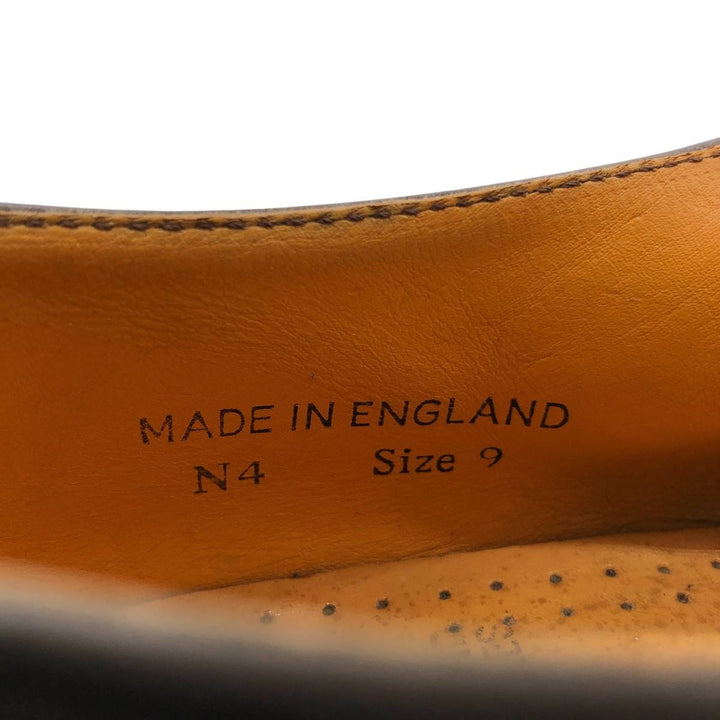 Dr. Martens Strap Shoes, Made in England, Size 9 Men's 28.0cm unclear brown type Vintage Second Hand