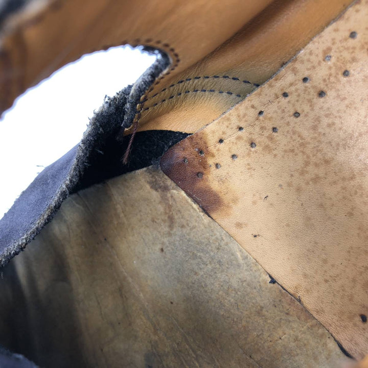 Dr. Martens Strap Shoes, Made in England, Size 9 Men's 28.0cm unclear brown type Vintage Second Hand