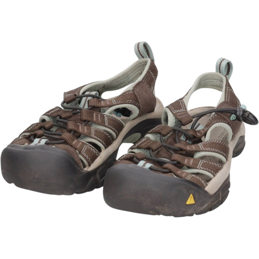 KEEN Newport H2 Sports Outdoor Sandals Women's 22.0cm unclear brown type Vintage Second Hand
