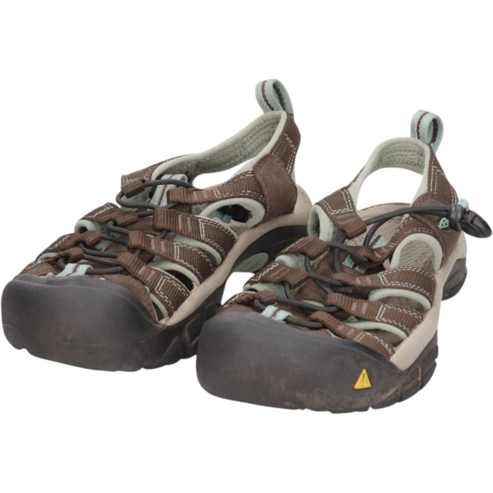 KEEN Newport H2 Sports Outdoor Sandals Women's 22.0cm unclear brown type Vintage Second Hand