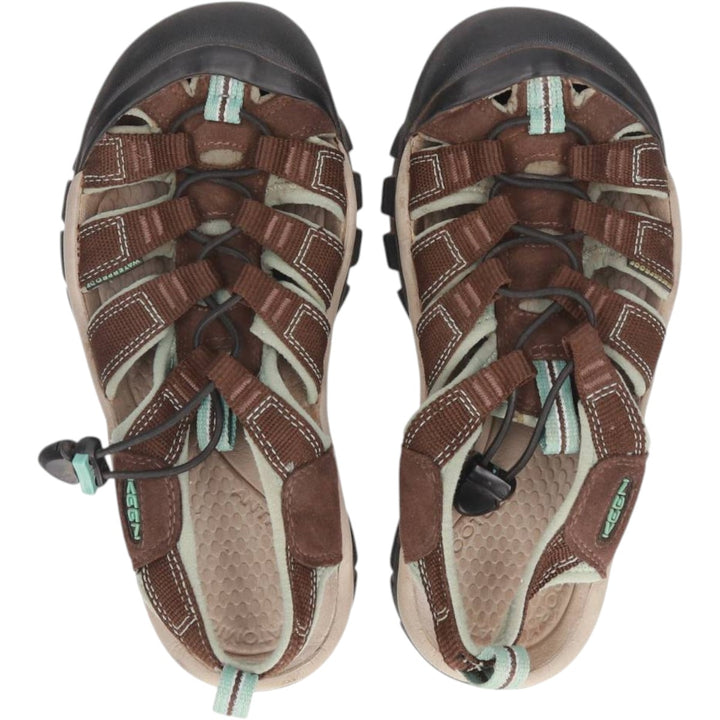 KEEN Newport H2 Sports Outdoor Sandals Women's 22.0cm unclear brown type Vintage Second Hand