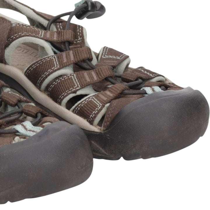 KEEN Newport H2 Sports Outdoor Sandals Women's 22.0cm unclear brown type Vintage Second Hand