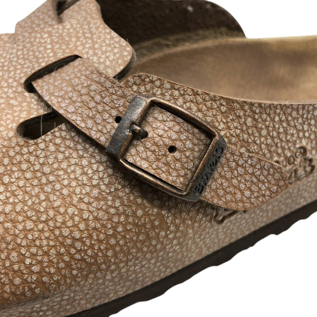 Birkenstock Boston clogs, made in Germany, size 38 Women's 24.0cm unclear brown type Vintage Second Hand