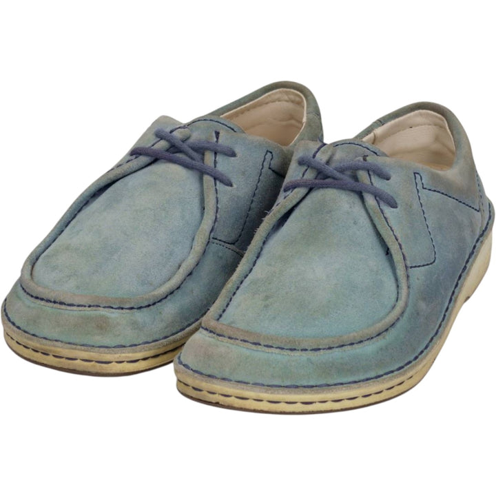 Birkenstock Pasadena Suede Shoes, Size 38 (Women's, equivalent to 9.4 inches) /saa014789 Women's 24.0cm unclear green type Vintage Second Hand