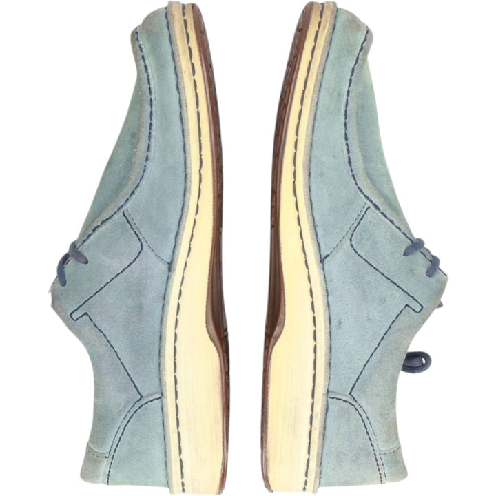 Birkenstock Pasadena Suede Shoes, Size 38 (Women's, equivalent to 9.4 inches) /saa014789 Women's 24.0cm unclear green type Vintage Second Hand
