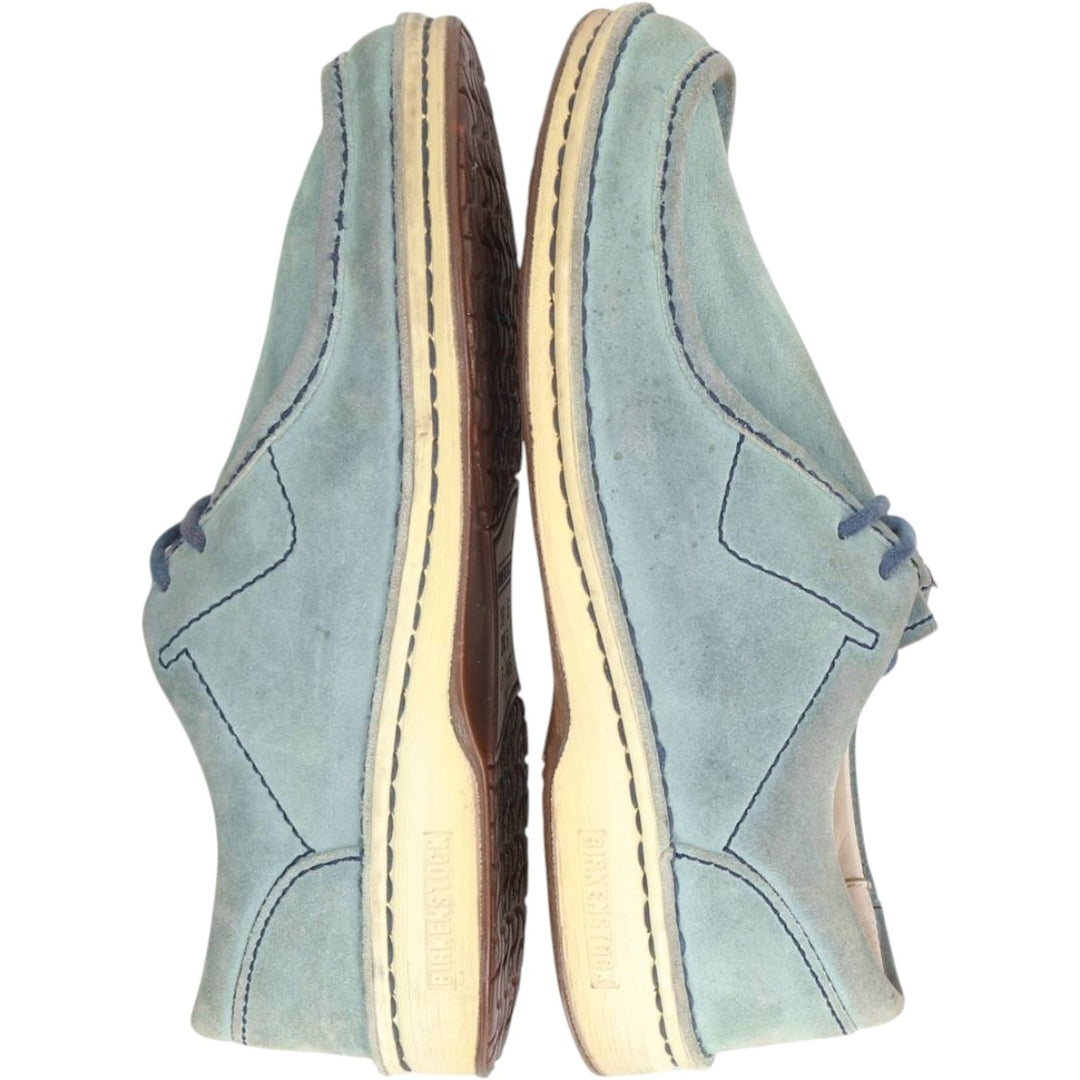 Birkenstock Pasadena Suede Shoes, Size 38 (Women's, equivalent to 9.4 inches) /saa014789 Women's 24.0cm unclear green type Vintage Second Hand