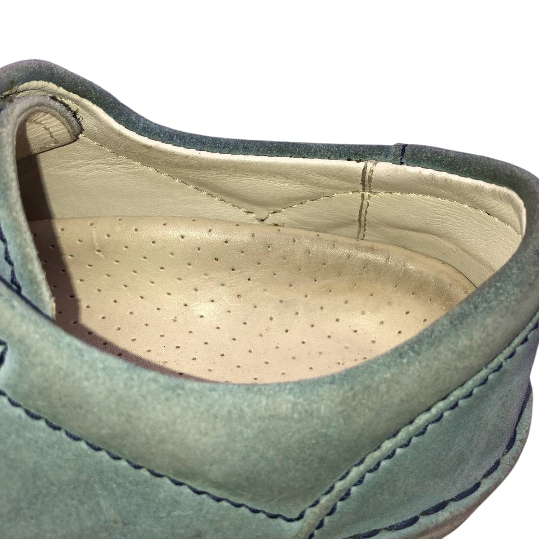 Birkenstock Pasadena Suede Shoes, Size 38 (Women's, equivalent to 9.4 inches) /saa014789 Women's 24.0cm unclear green type Vintage Second Hand