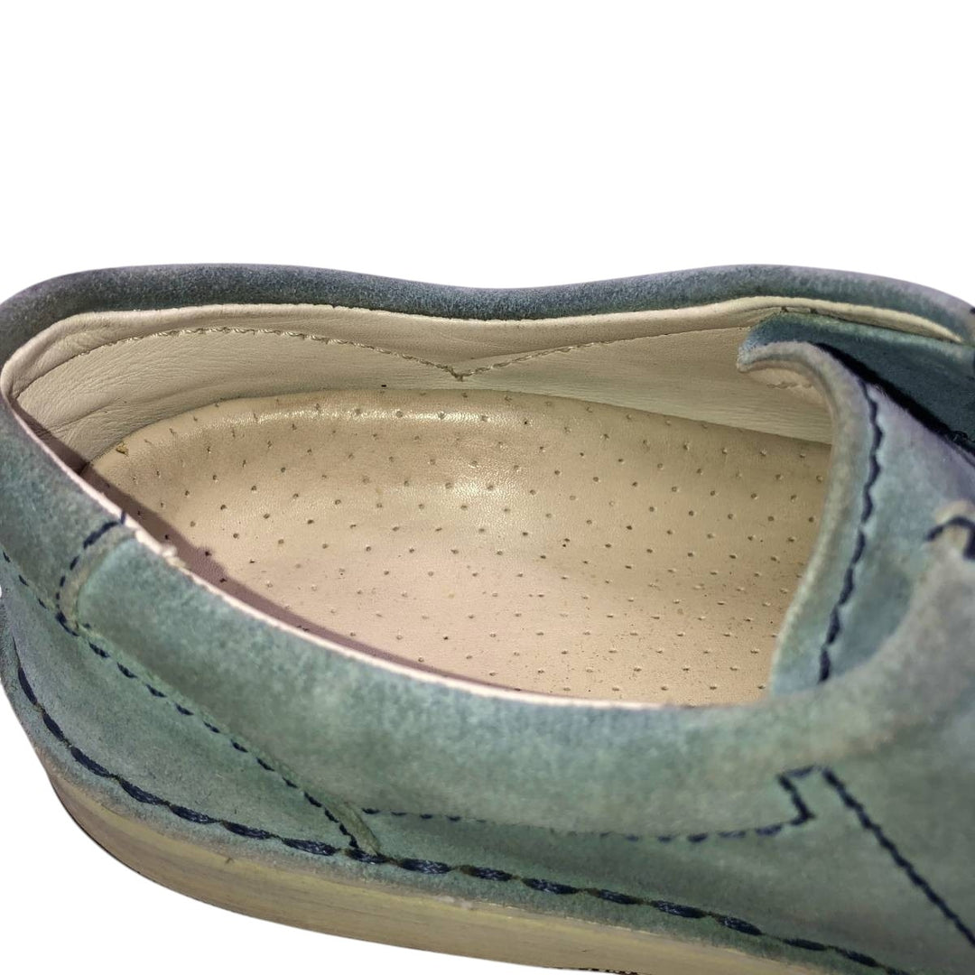 Birkenstock Pasadena Suede Shoes, Size 38 (Women's, equivalent to 9.4 inches) /saa014789 Women's 24.0cm unclear green type Vintage Second Hand