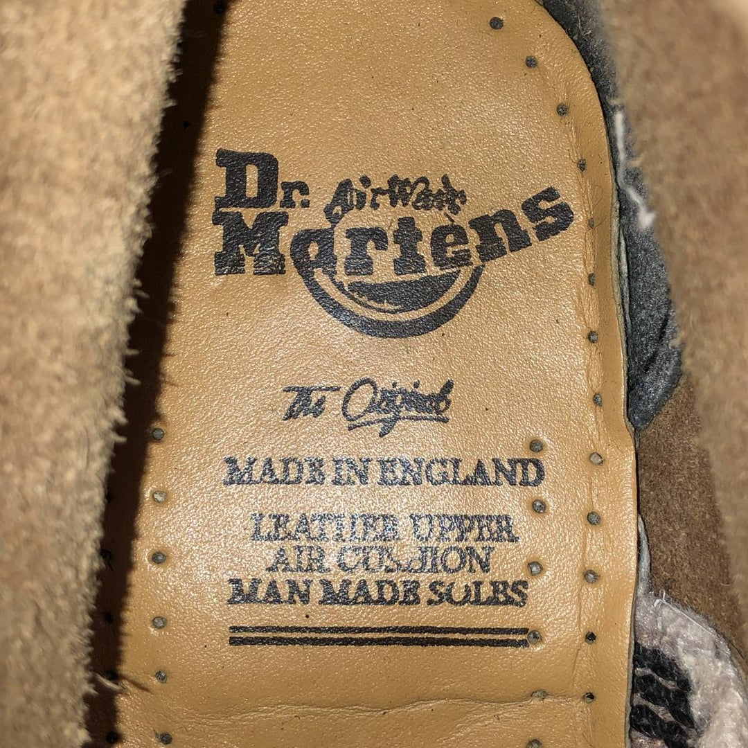 Dr. Martens 8-hole boots made in the UK 4 Women's 23.0cm genuine leather green type Vintage Second Hand