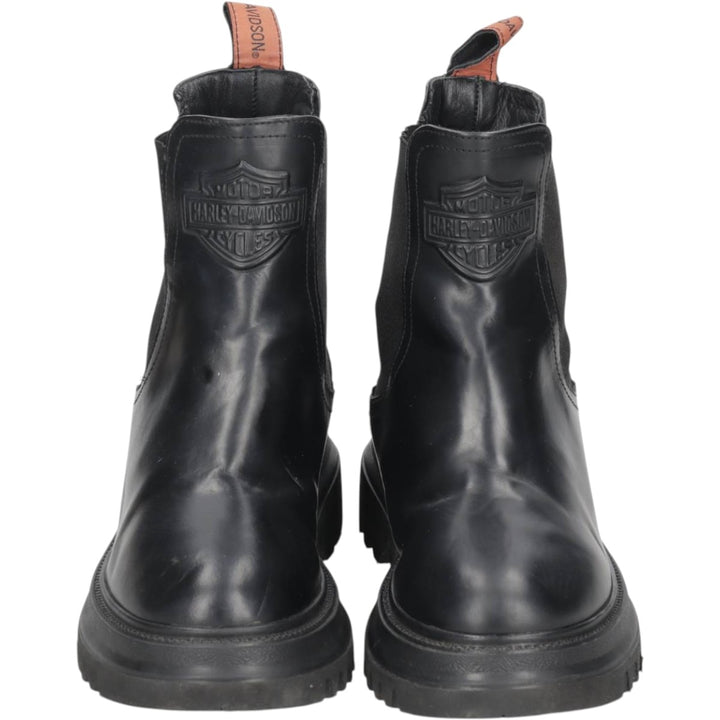 Harley-Davidson Chelsea Boots Size 6 Women's 23.0cm genuine leather black type Vintage Second Hand