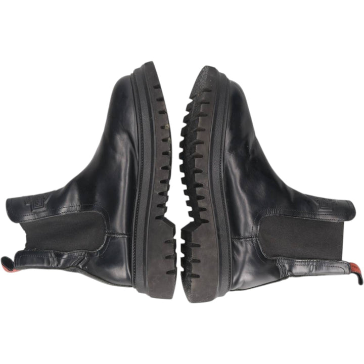 Harley-Davidson Chelsea Boots Size 6 Women's 23.0cm genuine leather black type Vintage Second Hand