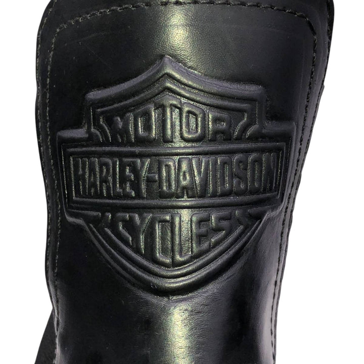 Harley-Davidson Chelsea Boots Size 6 Women's 23.0cm genuine leather black type Vintage Second Hand