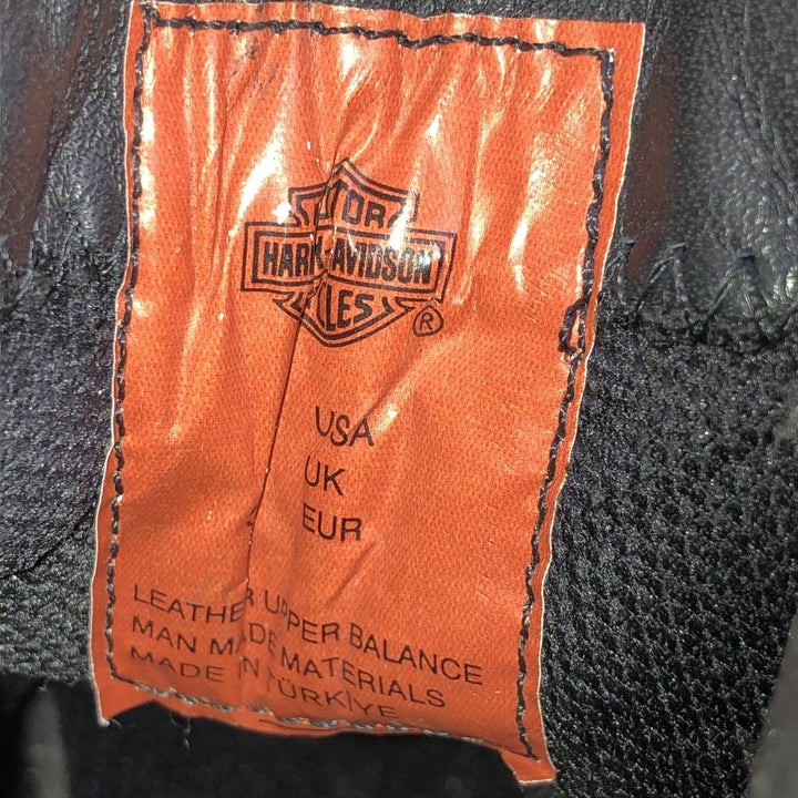 Harley-Davidson Chelsea Boots Size 6 Women's 23.0cm genuine leather black type Vintage Second Hand