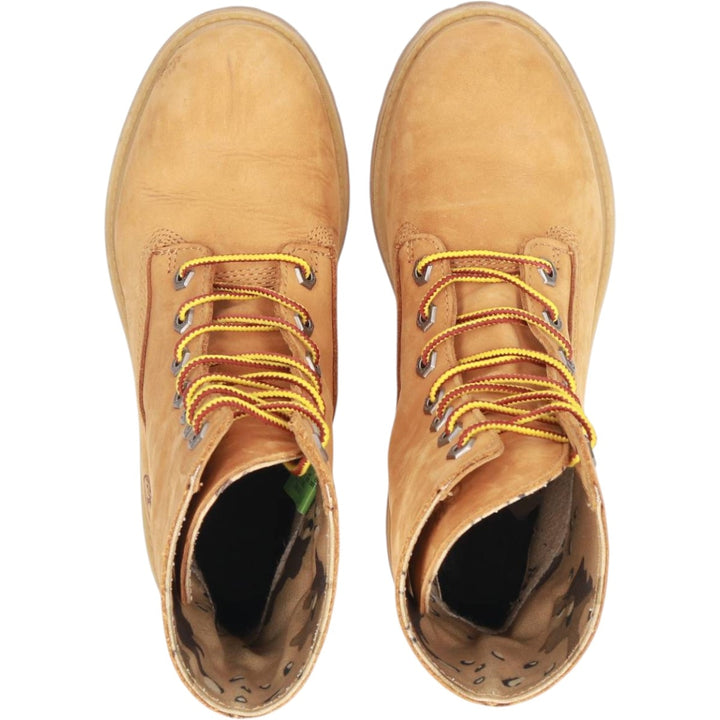 Timberland ROLL TOP Suede Work Boots 6W Women's 23.0cm suede brown type Vintage Second Hand