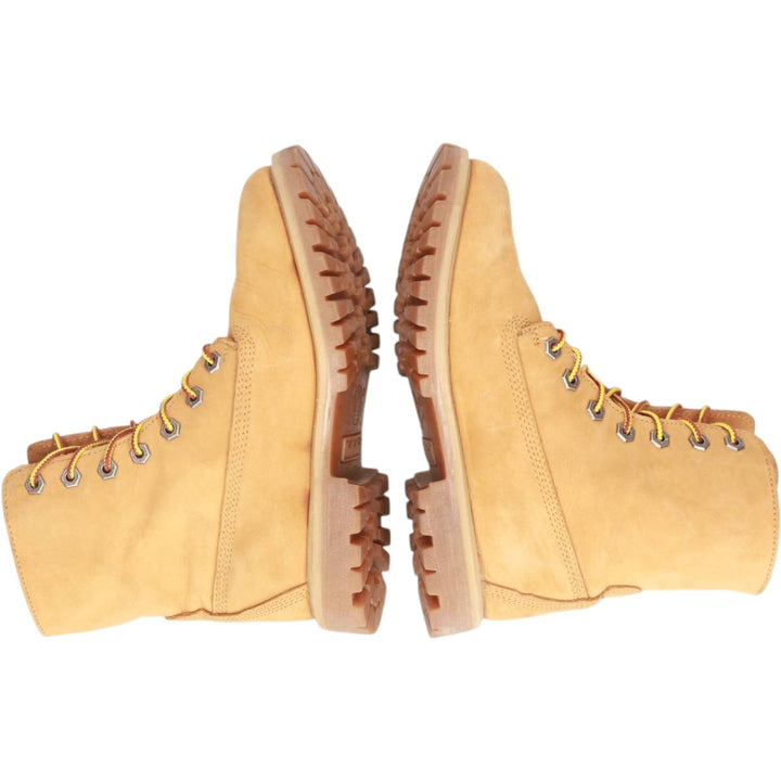 Timberland ROLL TOP Suede Work Boots 6W Women's 23.0cm suede brown type Vintage Second Hand