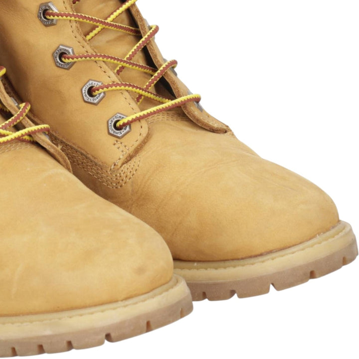 Timberland ROLL TOP Suede Work Boots 6W Women's 23.0cm suede brown type Vintage Second Hand