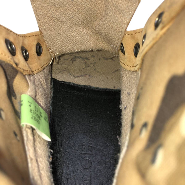 Timberland ROLL TOP Suede Work Boots 6W Women's 23.0cm suede brown type Vintage Second Hand