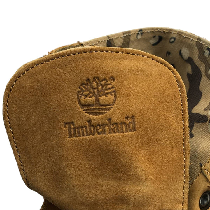 Timberland ROLL TOP Suede Work Boots 6W Women's 23.0cm suede brown type Vintage Second Hand