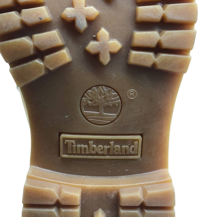 Timberland ROLL TOP Suede Work Boots 6W Women's 23.0cm suede brown type Vintage Second Hand