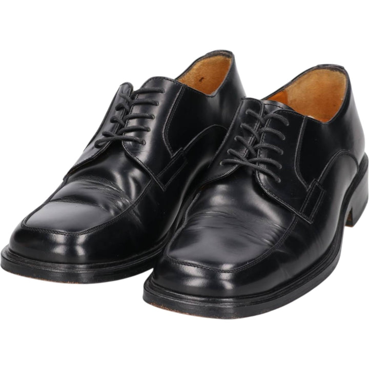 SAVOY TAYLORS GUILD Square Toe U-Tip Shoes, Made in Europe, Size 7, Men's, Size 10.2" (saa014801) Men's 26.0cm unclear black type Vintage Second Hand