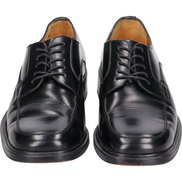SAVOY TAYLORS GUILD Square Toe U-Tip Shoes, Made in Europe, Size 7, Men's, Size 10.2" (saa014801) Men's 26.0cm unclear black type Vintage Second Hand