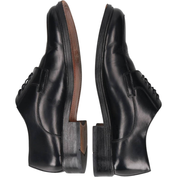 SAVOY TAYLORS GUILD Square Toe U-Tip Shoes, Made in Europe, Size 7, Men's, Size 10.2" (saa014801) Men's 26.0cm unclear black type Vintage Second Hand