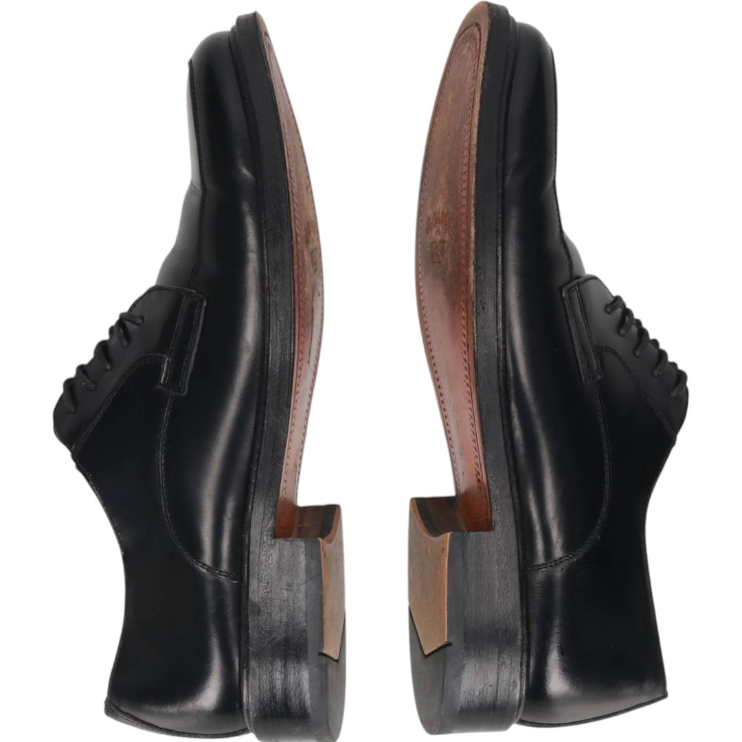 SAVOY TAYLORS GUILD Square Toe U-Tip Shoes, Made in Europe, Size 7, Men's, Size 10.2" (saa014801) Men's 26.0cm unclear black type Vintage Second Hand