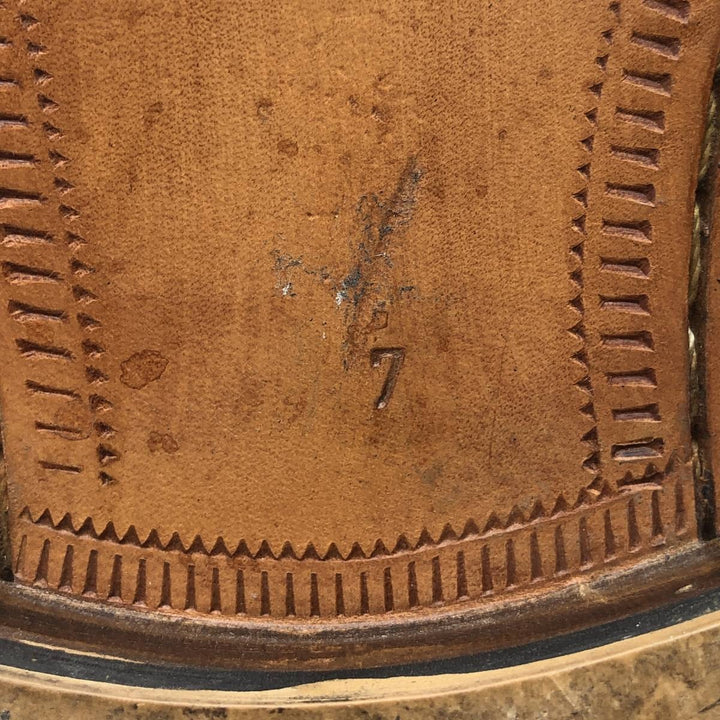SAVOY TAYLORS GUILD Square Toe U-Tip Shoes, Made in Europe, Size 7, Men's, Size 10.2" (saa014801) Men's 26.0cm unclear black type Vintage Second Hand