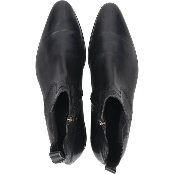 JOOP Side Zip Boots Made in Italy Size 43 Men's 29.5cm genuine leather black type Vintage Second Hand