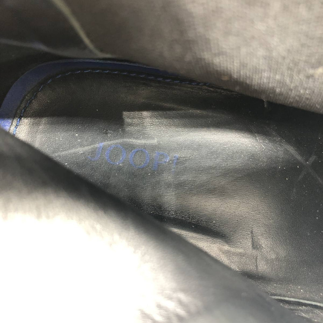 JOOP Side Zip Boots Made in Italy Size 43 Men's 29.5cm genuine leather black type Vintage Second Hand