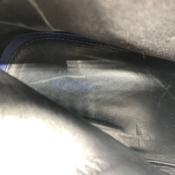 JOOP Side Zip Boots Made in Italy Size 43 Men's 29.5cm genuine leather black type Vintage Second Hand