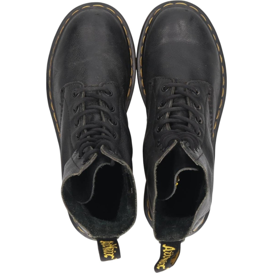 Dr. Martens 8-hole boots 6 Women's 25.0cm genuine leather black type Vintage Second Hand