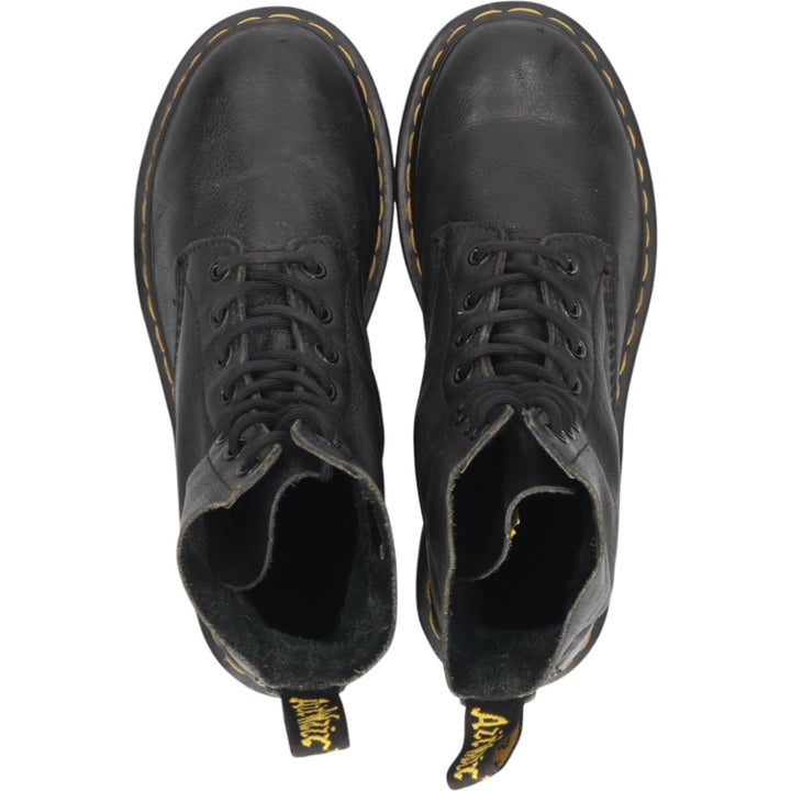 Dr. Martens 8-hole boots 6 Women's 25.0cm genuine leather black type Vintage Second Hand
