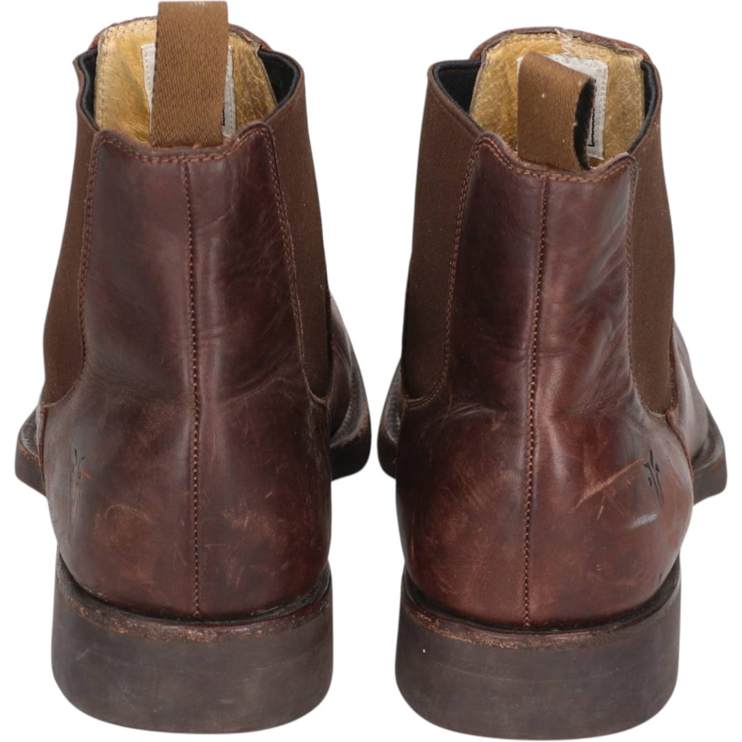 FRYE Chelsea Boots 10 1/2 Women's 27.5cm unclear brown type Vintage Second Hand