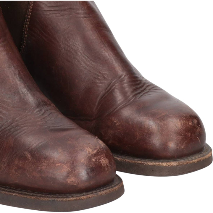 FRYE Chelsea Boots 10 1/2 Women's 27.5cm unclear brown type Vintage Second Hand