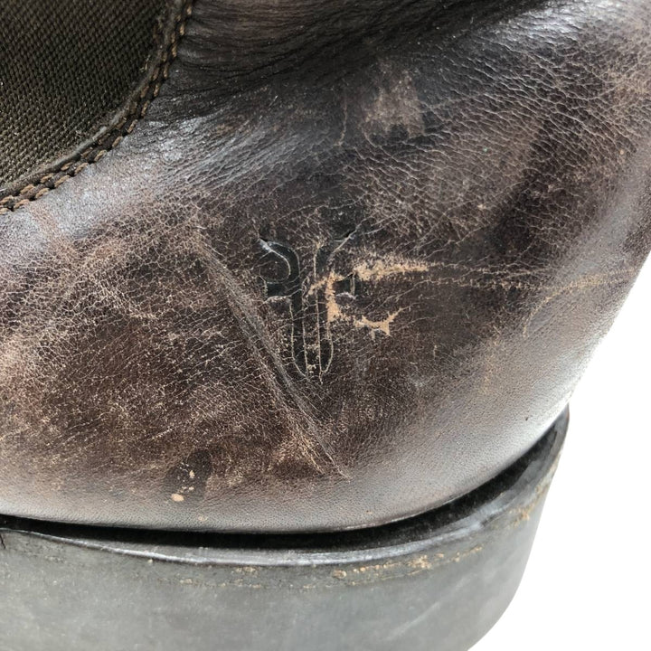 FRYE Chelsea Boots 10 1/2 Women's 27.5cm unclear brown type Vintage Second Hand