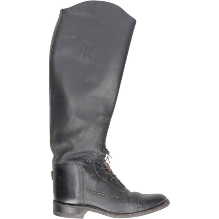 BOND BOOT CO. THE EFFINGHAM Jockey Riding Boots, Made in USA, Size 8 Women's 25.0cm unclear black type Vintage Second Hand