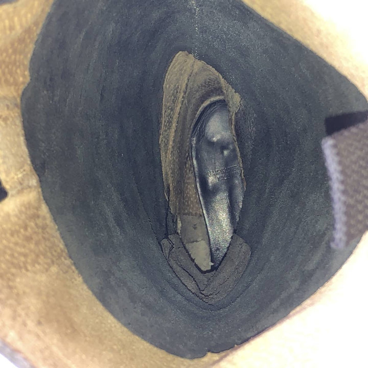 Straight-tip jockey riding boots, size 8 1/2R (equivalent to women's 9.8" /saa014829 Women's 25.0cm unclear black type Vintage Second Hand