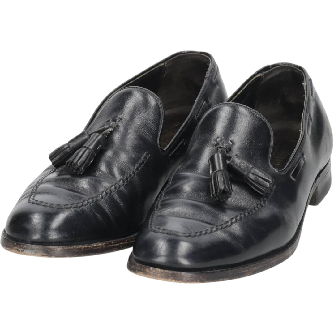 Bostonian Tassel Loafers 9 1/2 Men's 27.5cm unclear black type Vintage Second Hand