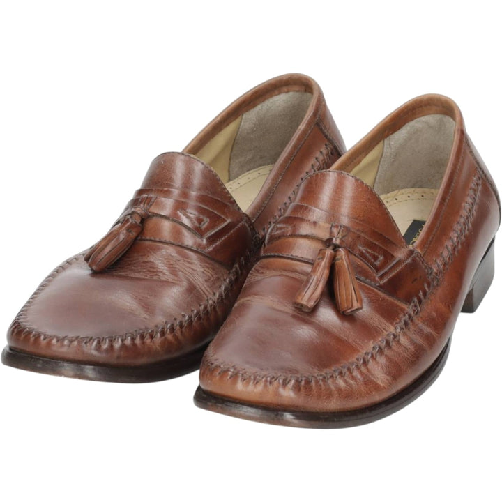 Stacy Adams STACY ADAMS Tassel Loafers 9W Men's 27.0cm unclear brown type Vintage Second Hand