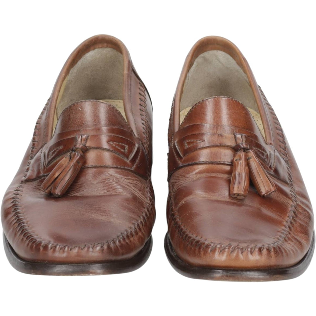 Stacy Adams STACY ADAMS Tassel Loafers 9W Men's 27.0cm unclear brown type Vintage Second Hand