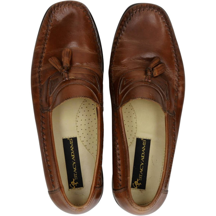 Stacy Adams STACY ADAMS Tassel Loafers 9W Men's 27.0cm unclear brown type Vintage Second Hand