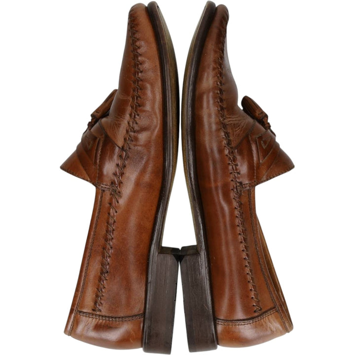 Stacy Adams STACY ADAMS Tassel Loafers 9W Men's 27.0cm unclear brown type Vintage Second Hand