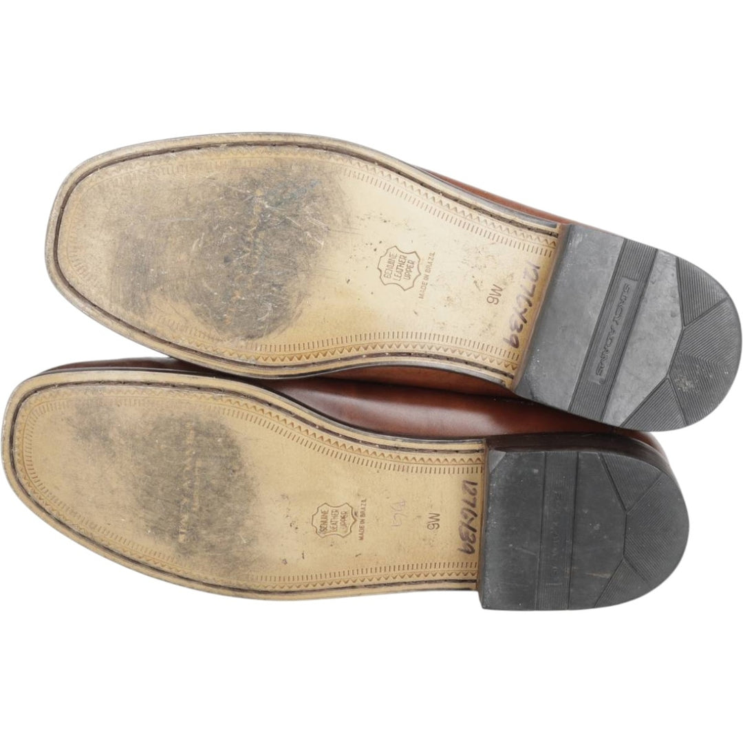 Stacy Adams STACY ADAMS Tassel Loafers 9W Men's 27.0cm unclear brown type Vintage Second Hand