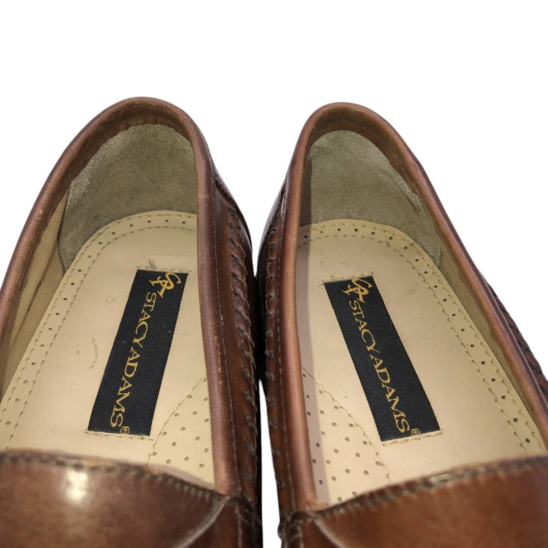 Stacy Adams STACY ADAMS Tassel Loafers 9W Men's 27.0cm unclear brown type Vintage Second Hand